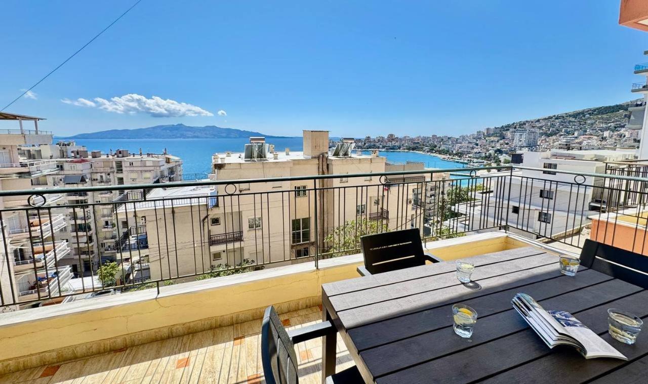 Colorful Sea View Apartment Sarandë Exterior foto